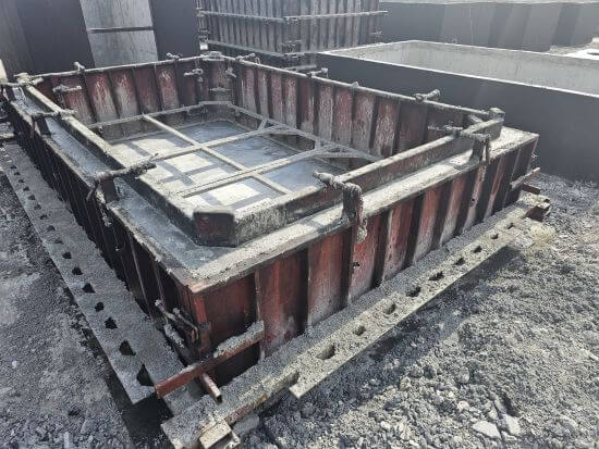 Zbiorniki betonowe Wejherowo w procesie produkcji